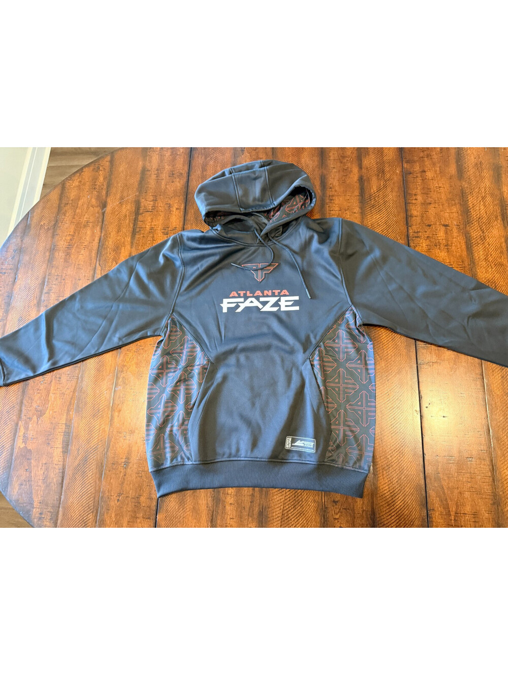 Atlanta FaZe Authentic Player Hoodie Men's Large Call of Duty League Black NWT